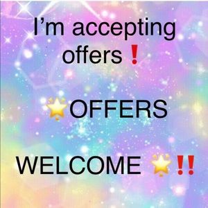 Please feel free to make an offer!!